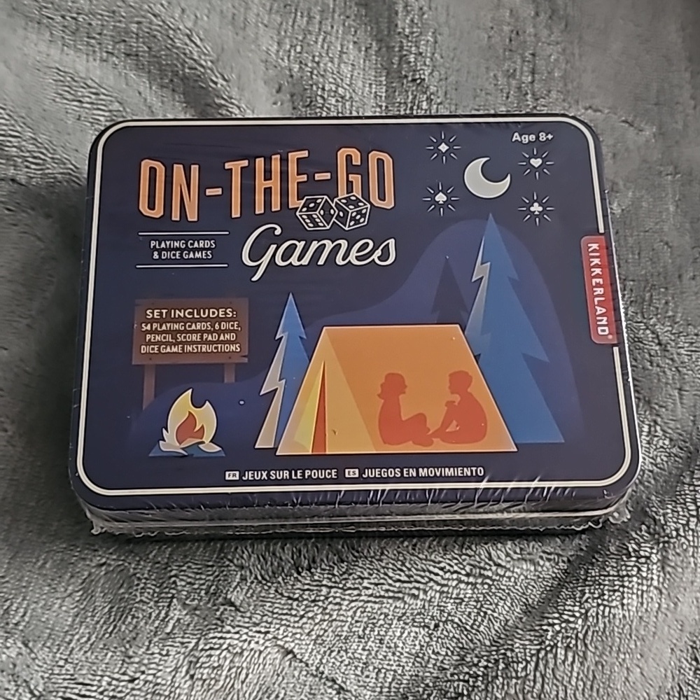 On-The-Go Games - Playing Cards & Dice Games - Ages 8+